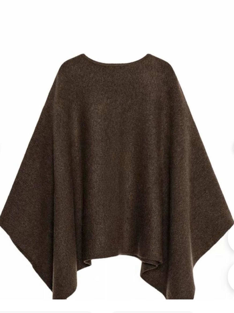 Brown Women's Cape Poncho